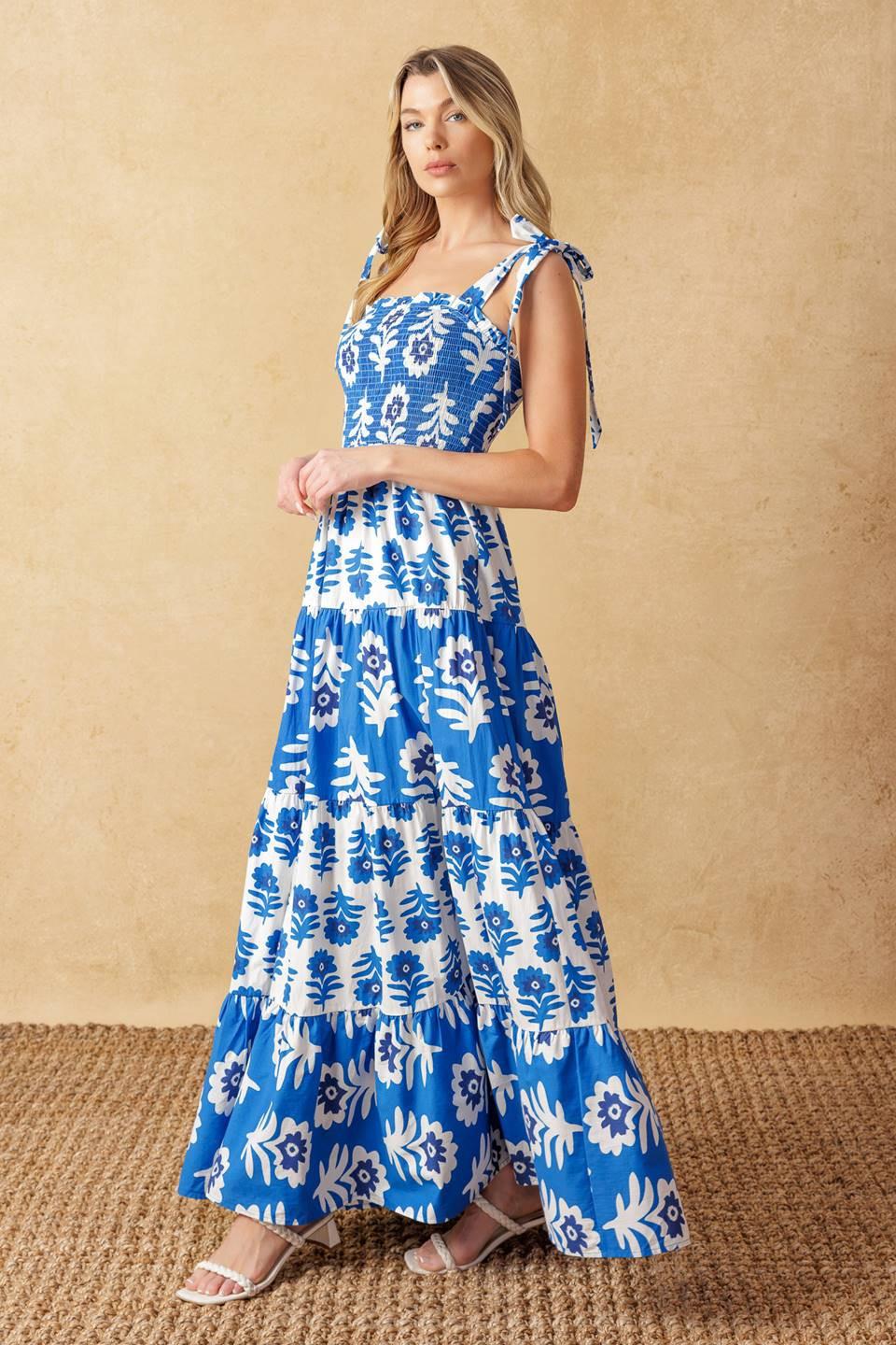 Cotton Glamour In Motion Woven Maxi Dress