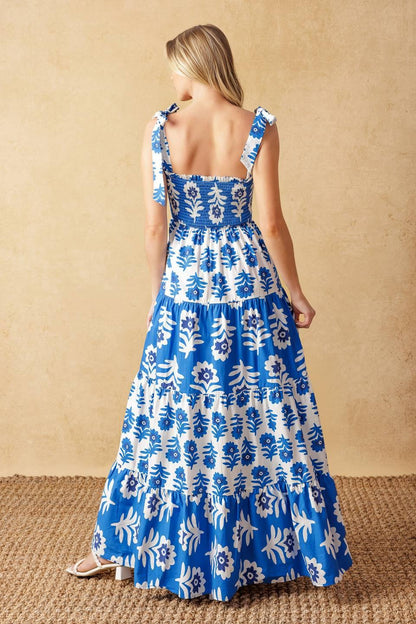 Cotton Glamour In Motion Woven Maxi Dress