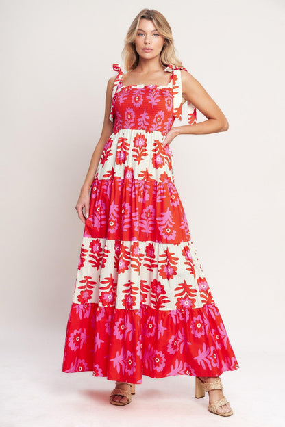 Cotton Glamour In Motion Woven Maxi Dress