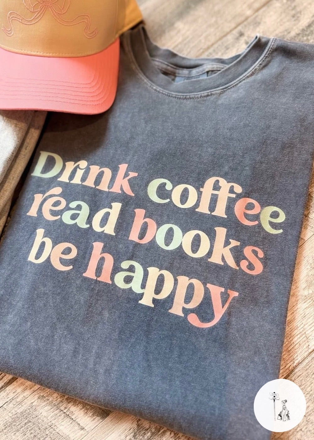 Read Books Graphic Tee Poet Street Boutique