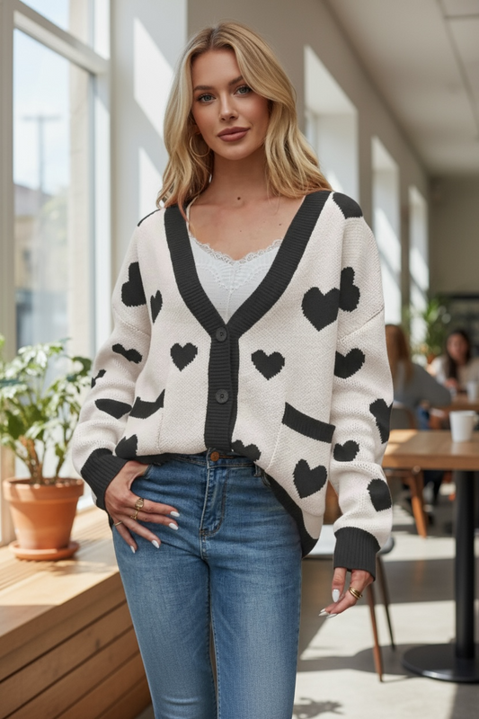 Heart Cardigan Miss Sparkling