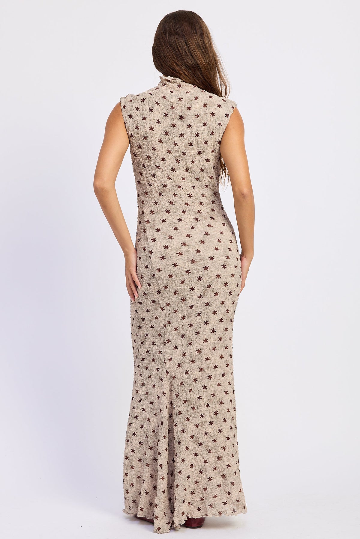 Ismerie Star Detail Maxi Dress