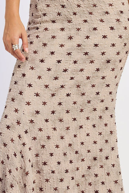 Ismerie Star Detail Maxi Dress