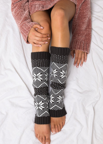 Alpine Snowflake Legwarmer