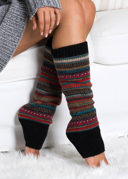 Fairisle Leg Warmers