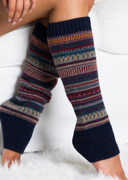 Fairisle Leg Warmers