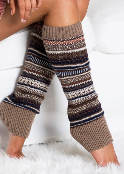 Fairisle Leg Warmers