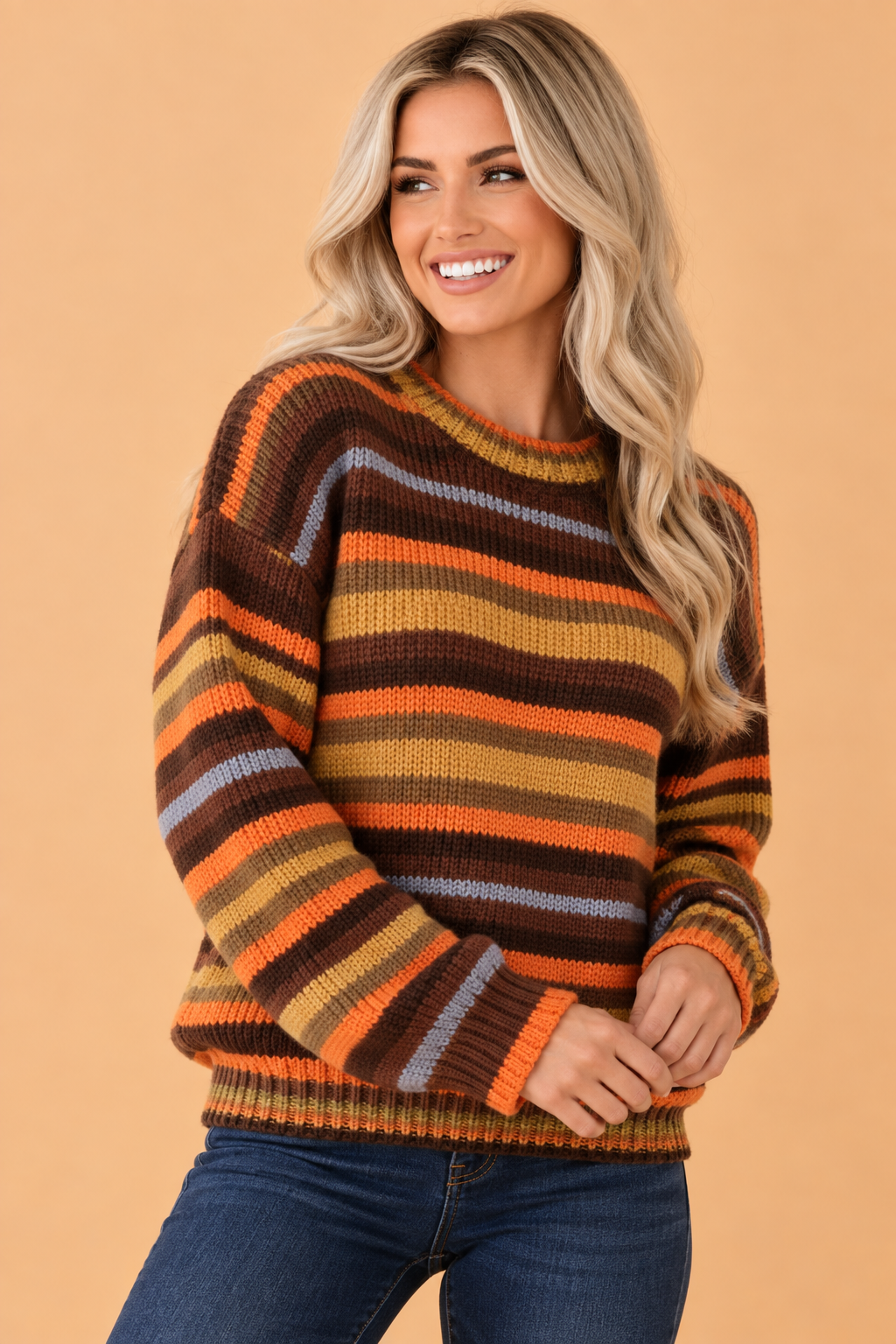 Retro Stripe Sweater