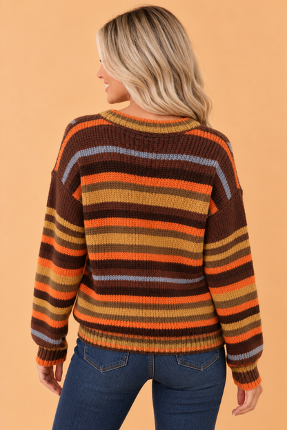 Retro Stripe Sweater