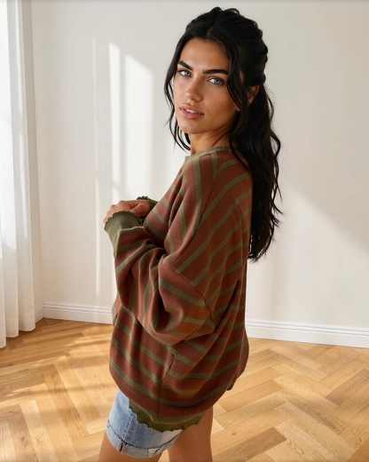 Zya Drop Shoulder Loose Sweater
