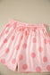 Polka Dot Tee & Drawstring Short Set