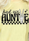 Bad Ass Auntie Comfort Colors Tee graphic t-shirt Poet Street Boutique 