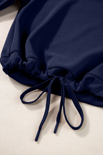 Cowl Neck Pullover & Wide Leg Pants Set