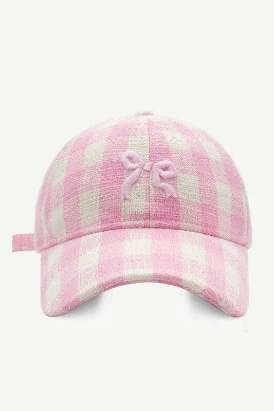 Bow baseball cap Miss Sparkling Pink One Size