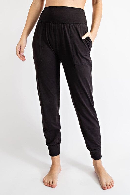 Butter Soft Joggers With Pockets Rae Mode Black S 