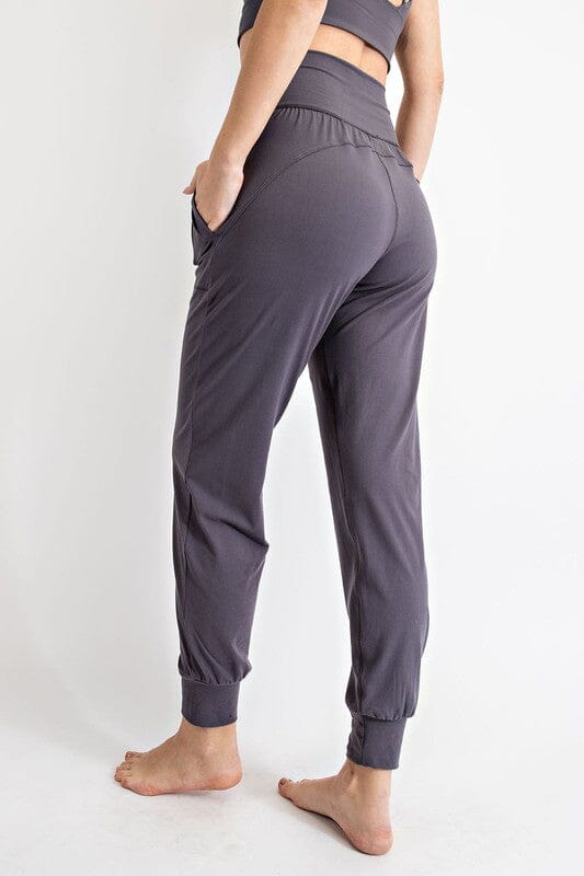 Butter Soft Joggers With Pockets Rae Mode Charcoal S 