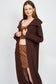 Chocolate Dreams Open Cardigan open front sweater cardigan Emory Park 