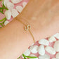 Dainty Sparkle Initial Bracelet Ellison and Young S OS 