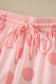 Polka Dot Tee & Drawstring Short Set