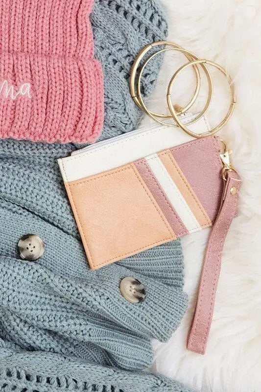 Everyday Card Wristlet Wallet Holder credit card holder Poet Street Boutique