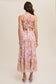 Floral Bubble Textured Two-Piece Style Maxi Dress Listicle 