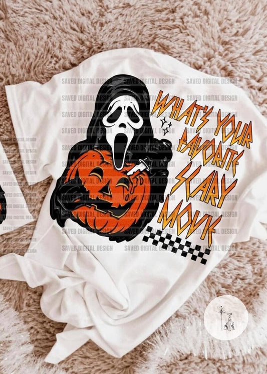 Ghostface Graphic Tee Halloween tee Poet Street Boutique Small 