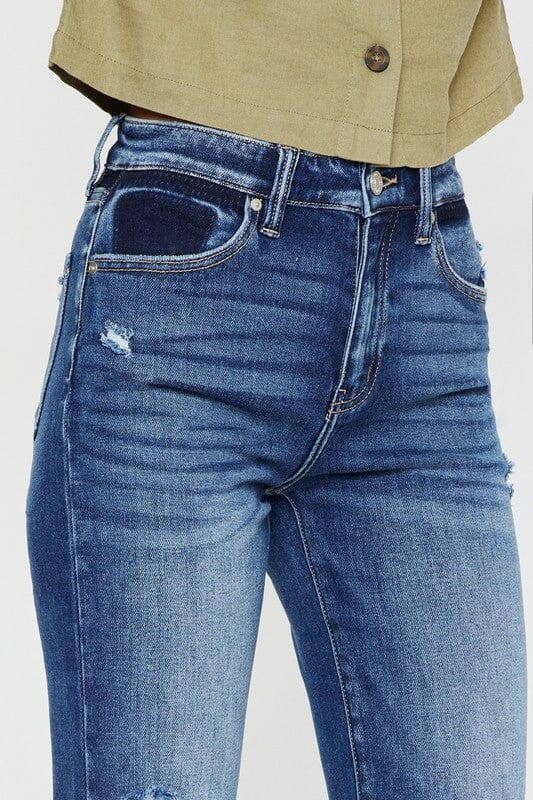 High Rise Slim Straight Jeans Kan Can USA 