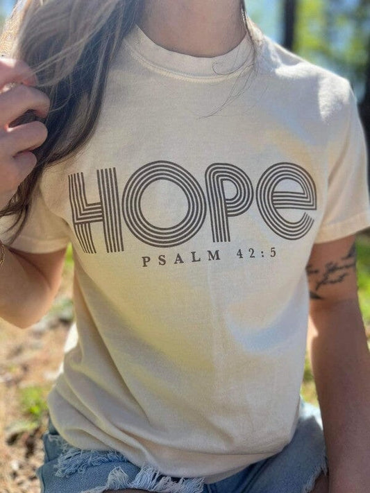 Hope Graphic Tee Hope graphic tee Poet Street Boutique 