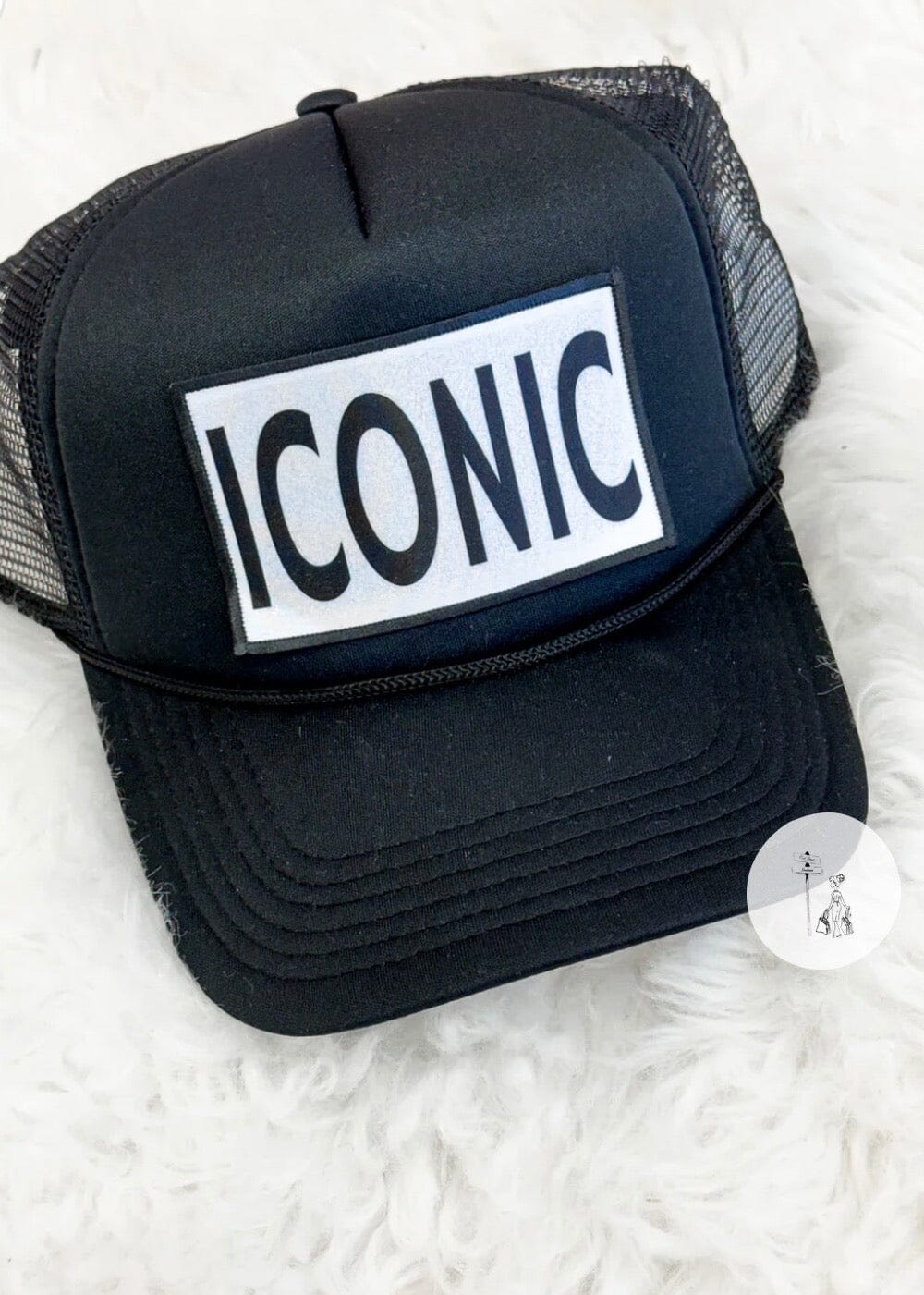 ICONIC Trucker Hat trucker hat Poet Street Boutique 