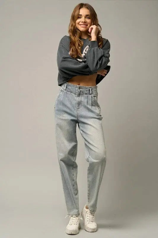 Insane Gene High Waisted Balloon Jeans balloon jeans Insane Gene