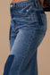 Insane Gene Relaxed Patchwork Wide Leg Jeans patch work jeans Insane Gene 