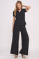 Jade By Jane Textured Blouse and Pant Set 2 piece pant set Jade By Jane 
