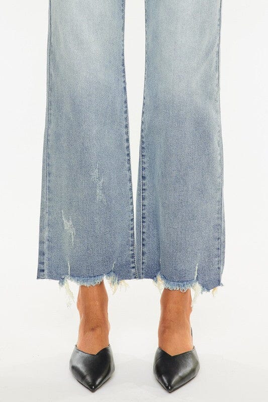Kan Can USA High Rise Slim Wide Leg Jean high rise jeans Kan Can USA 