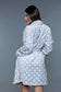 Kaylee Polka Dot Robe fleece robe Poet Street Boutique 