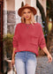 Knit sweater with pocket Miss Sparkling Red S 