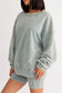 Le Lis Washed Oversized Pullover washed pullover sweatshirt LE LIS 