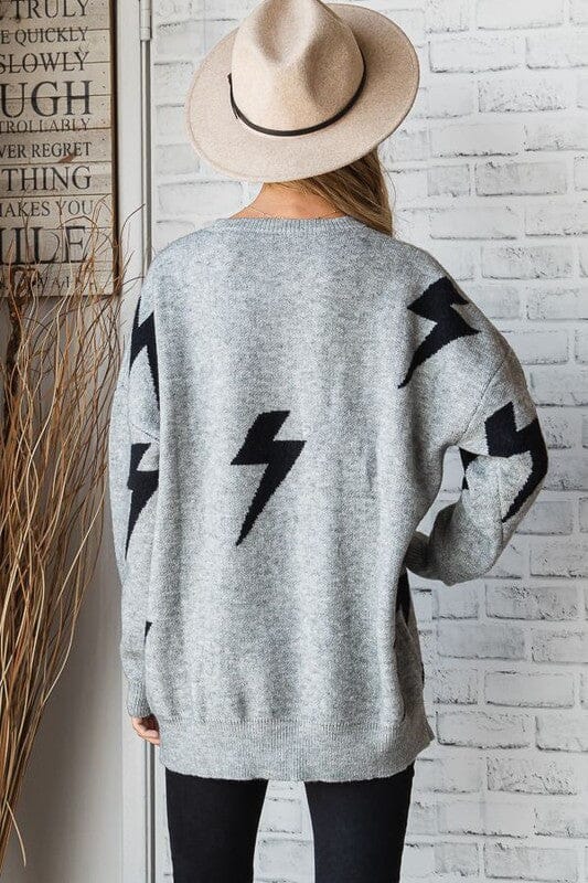 Lightning Bolt Sweater lightning bolt sweater Jade By Jane 
