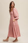 Listicle Ditzy Floral Embroidery Maxi Dress Listicle 