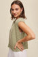 Listicle Soft Touch Cropped Knit Vest spring sweater vest Listicle 