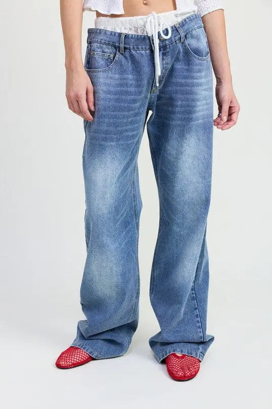 LOW RISE DENIM JEAN Emory Park