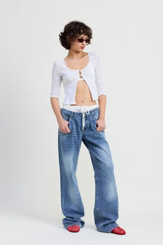 LOW RISE DENIM JEAN Emory Park DENIM S