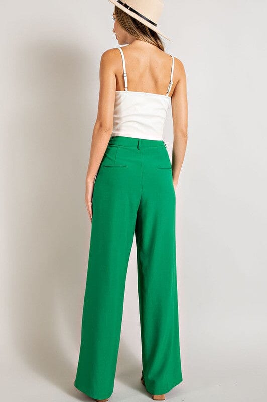 Recycled-Softstreme™ straight-leg pants