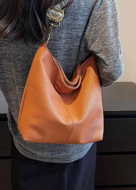 Meg Vegan Shoulder Bag Vegan shoulder bag Poet Street Boutique Ochre OS