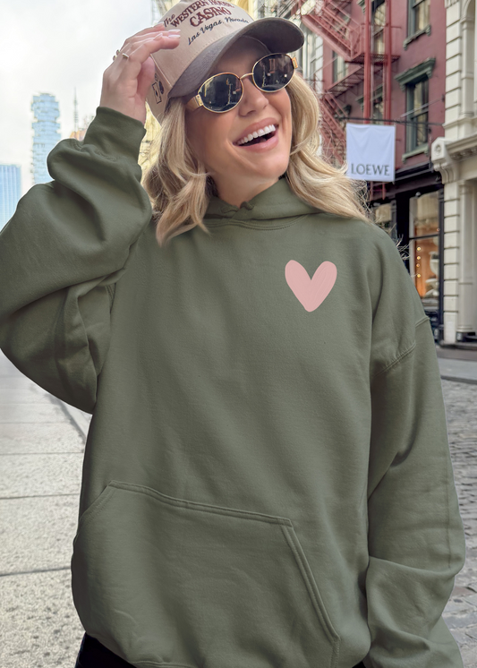 What’s the Best That Could Happen Heart Hoodie
