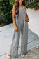 Miss Sparkling Casual Jumpsuit casual jumpsuit Miss Sparkling grey S 