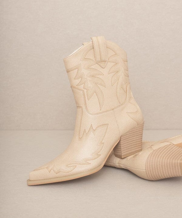 OASIS SOCIETY Nantes - Embroidered Cowboy Boots Oasis Society 