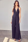 Over It Open Back Jumpsuit open back jumpsuit Do + Be Collection 