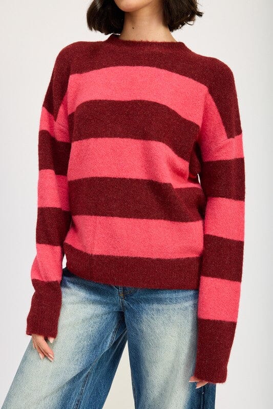 OVERSIZED STRIPED JUMPER Emory Park 