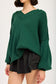 OVERSIZED V NECK SWEATER Emory Park 