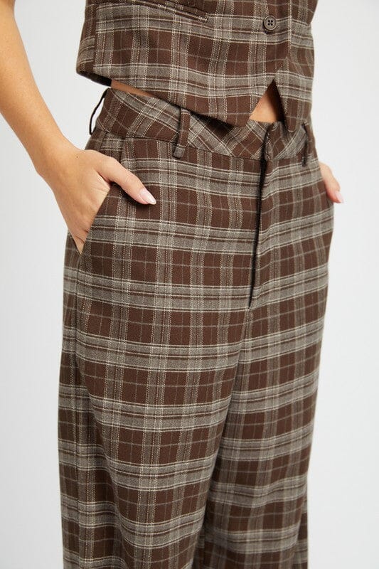 Payday Plaid Trousers plaid trousers Emory Park 